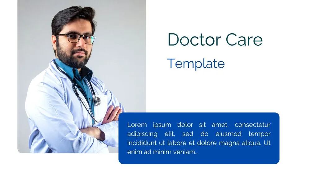 image Professional Doctor Presentation Template science-Health-Medical-Hospital-Blue-Modern-Simple