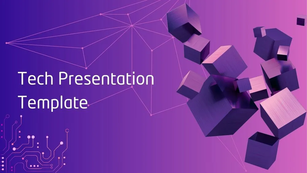 image Purple Gradient Tech Presentation Template for PowerPoint, Canva & Google Slides Backgrounds-Cool-Futuristic