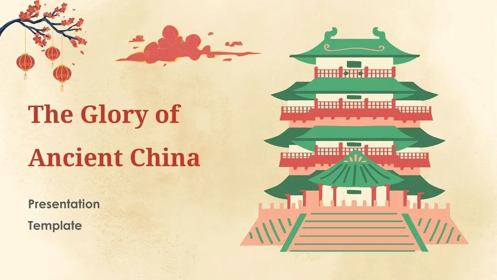 Ancient China Presentation Template for PowerPoint, Canva & Google Slides