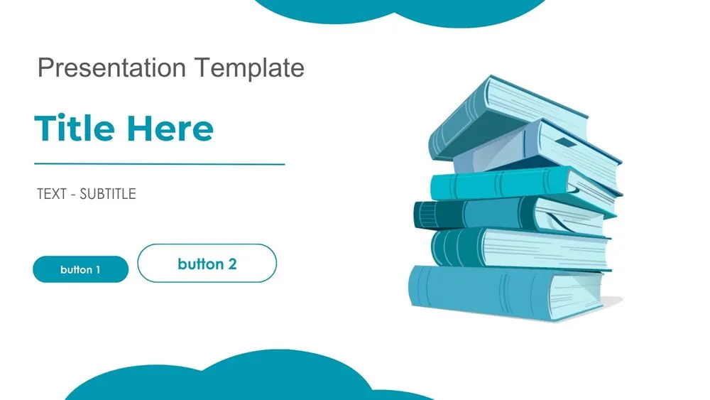 Blue Education Presentation Template for PowerPoint, Canva & Google Slides