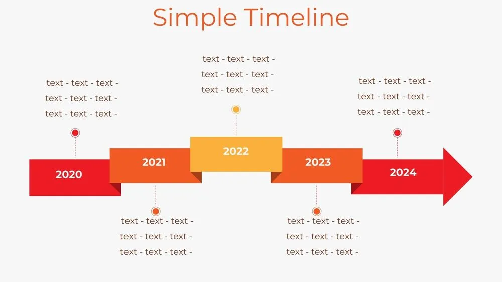 Stepped Path Timeline Diagram Presentation Template for PowerPoint, Canva & Google Slides